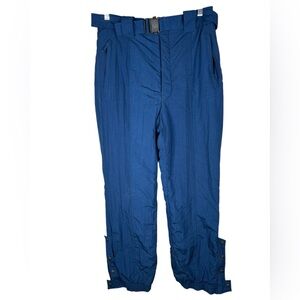 Skillque Men's Blue Winter Snow Skiing Snowboarding Pants Size Large